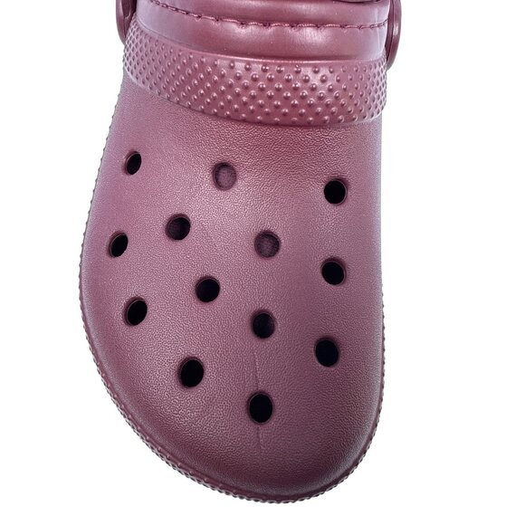 Crocs Unisex Classic Lined Neo Puff Boot (Garnet) US Size M 4 W 6 Perfect V-Day! - Picture 10 of 10